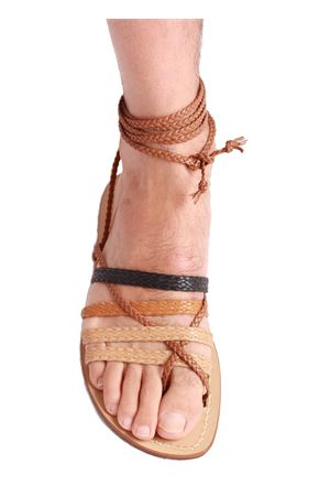 Sleave Capri sandals for men Da Costanzo | SCHIAVA NOGMARRONE